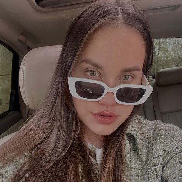 Rectangle women's sunglasses - Picture 4 of 5